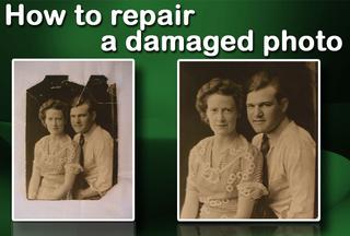 Video: Repair a damaged photo