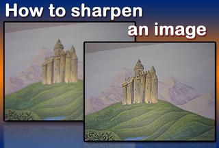 Video: sharpen an image